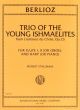 Berlioz Trio of the Young Ishmaelites (from L'Enfance du Christ) Op.25 for 2 Flutes or Oboes and Harp or Piano (edited by Robert Stallman)
