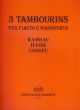 Album 3 Tambourins Rameau Hasse Gossec Flute and Piano