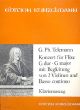 Telemann Konzert G-dur TWV 51:G1 Flöte-Streicher-Bc (KA) (Janos Malina)