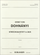Dohnanyi Streichquartet Op.7 A-Dur (Stimmen)