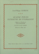 Rameau 4 Pieces (extraites de Pygmalion) (Claude Balbastre) Clavecin (transcr. Kenneth Gilbert)