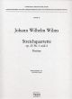 Wilms Streichquartette Op.25 No.1-2 Stimmensatz
