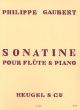 Gaubert Sonatine for Flute and Piano