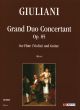 Giuliani Grand Duo Concertant Op.85 (Urtext) Flute[Violin]-Guitar (Score/Parts) (edited by Fabio Rizza)