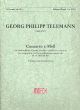 Telemann Concerto a-minor Treble Rec.-Viola da Gamba- Bc (Score/Parts) (edited by Klaus Haendler)