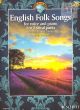 English Folk Songs 1 - 2 Voices with Piano (30 Traditional Pieces) (Bk-Cd) (edited by Philip Lawson)