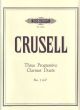 Crusell Duo No.1 F-major 2 Clarinets
