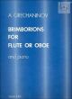 Brimborions Op. 138 for Flute or Oboe and Piano