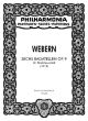 Webern 6 Bagatellen Op.9 2 Vi.-Va.-Vc. Studienpart.