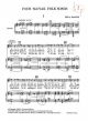 4 Slovak Folksongs SATB-Piano