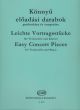 Easy Concert Pieces Violoncello and Piano (edited by Arpad Pejtsik)