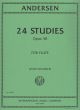 Andersen 24 Studies Op.30 for Flute (John Wummer)