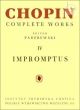 Chopin Impromptus for Piano (Paderewski) (Complete Works IV)