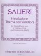 Salieri Introduzione Thema con Variationi Bassetthorn- 2 Vi.- Va.-Vc.[Bass] (Part./St.) (Pojar)