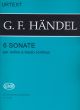 Handel 6 Sonatas Violin-Piano (edited by Pertis-Garay) (EMB-Urtext)