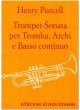Purcell Sonate Trompete und Streichorchtester Trompete Solo Stimme = KA