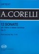 Corelli 12 Sonatas Op. 5 Vol. 2 No. 7 - 12 Violin and Bc (edited by Istvan Homolya and Sandor Devich)