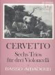 Cervetto 6 Trios 3 Violoncellos (Parts) (edited by Bernhard Pauler)