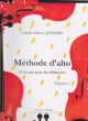Joubert Méthode d'alto Vol.1 - 32 leçons débutants