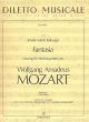 Froberger Fantasia (Fassung fur Streichquartet von W.A.Mozart) (Part./Stimmen) (Otto Biba) (mit Faksimile Handschrift Mozart)