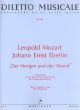 Mozart Der Morgen und der Abend Cembalo(Orgel) (Haselböck)