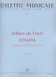 Fesch 6 Sonaten Op. 8 No. 2 d-moll Altblockflöte und Bc (Erich Benedikt)