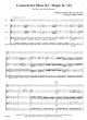 Mozart  Concerto C-major KV 314 Oboe-String Quartet (Score/Parts) Robert Weiner