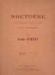 Aubert Nocturne Op.7 Flute[Violin]-Piano