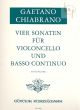 Chiabrano 4 Sonatas (around 1767) Violoncello-Bc (Arpad Pejtsik)