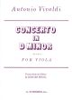 Vivaldi Concerto d-minor Op.3 No.6 Viola-Piano (edited by Leonard Mogill)