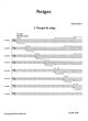 Saariaho Neiges for 8 Cello's (Score and Parts)