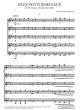 Becherucci 2 Petits Morceaux for 5 Guitars or Guitar Ensemble (Score/Parts)