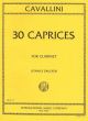 Cavallini 30 Caprices for Clarinet (Stanley Drucker)