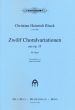 Rinck 12 Chorale mit Veränderungen aus Op.55 Orgel (Hans-Peter Bähr)