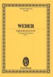 Weber Freischutz Ouverture Opus 77 WeV C.7 Studienpartitur