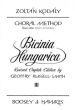 Kodaly Bicinia Hungarica Vol.3 60 Progressive two-part Songs (English Edition) (ed­i­ted by Geoffrey Russell-Smith)