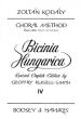 Kodaly Bicinia Hungarica Vol.4 60 Progressive two-part Songs (English Edition) (ed­i­ted by Geoffrey Russell-Smith)