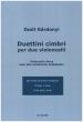 Gardonyi Duettini cimbri per due violoncelli (Part./Stimmen)
