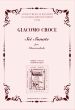 Croce Sei Sonate per Clavicembalo (edited by Maurizio Machella)