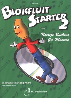 Buskens-Masters Blokfluit Starter Vol.2 (Methode voor Beginners) (Bk-Cd)