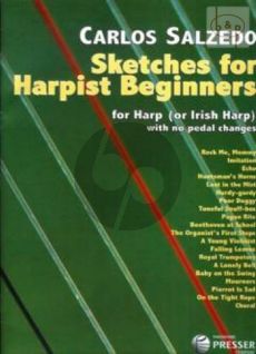 Sketches for Harpist Beginnners