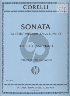 Sonata Op.5 No.12 "La Follia Variations"