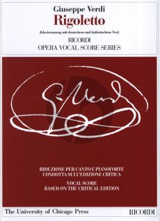 Verdi Rigoletto Vocal Score (it./germ.)