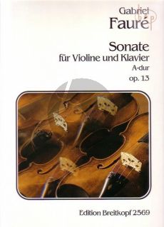 Sonata No.1 A-major Op.13