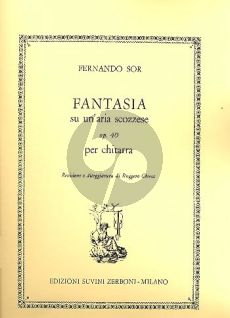 Sor Fantasia su un Aria Scozzese Op. 40 Guitar