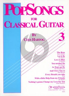 Hartog Popsongs for Classical Guitar Vol.3