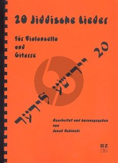 20 Jiddische Lieder Violoncello und Gitarre