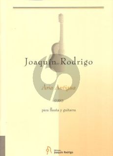 Rodrigo Aria Antigua for Flute and Guitar