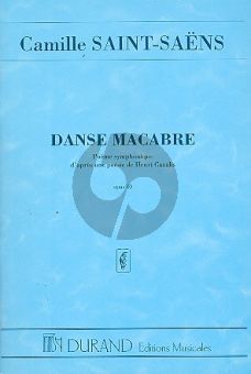 Saint-Saens Danse Macabre Op.40 Study Score