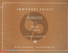 Faisst Sonate E dur Orgel